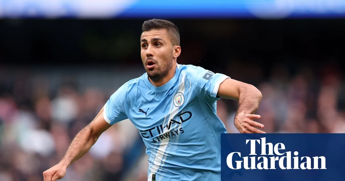 Man City reject Barcelona's £38.5m bid for Rodri